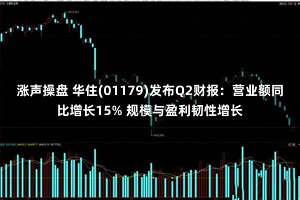 涨声操盘 华住(01179)发布Q2财报：营业额同比增长15% 规模与盈利韧性增长