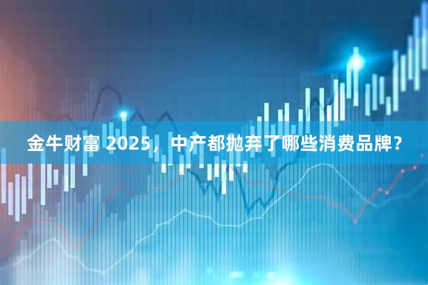 金牛财富 2025，中产都抛弃了哪些消费品牌？